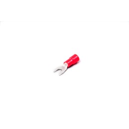 isolated red connector plug...
