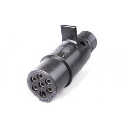 fork-7P 24V plug black