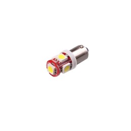 LED bulb 6V 4W BA9s clear 5xLED 5050
