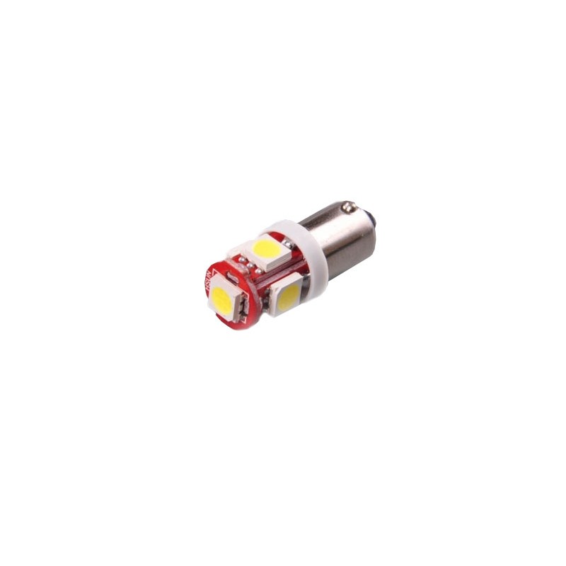 LED bulb 6V 4W BA9s clear 5xLED 5050 LED bulb 6V 4W BA9s clear 5xLED 5050
