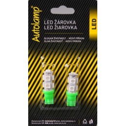 2ks žárovka  LED 12V 5W...