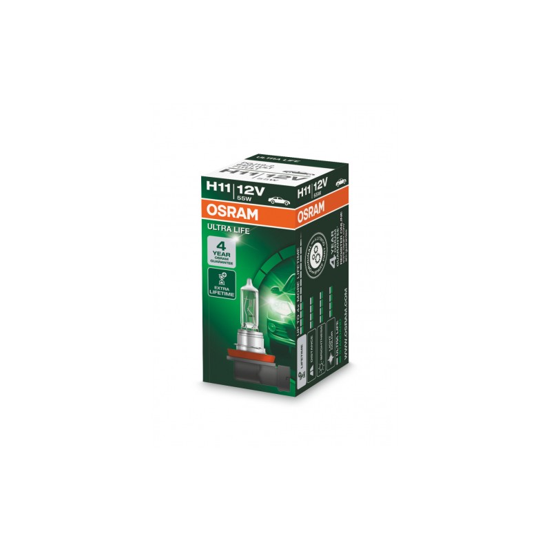 bulb H11 12V 55W PGJ 19-2 ULTRA LIFE