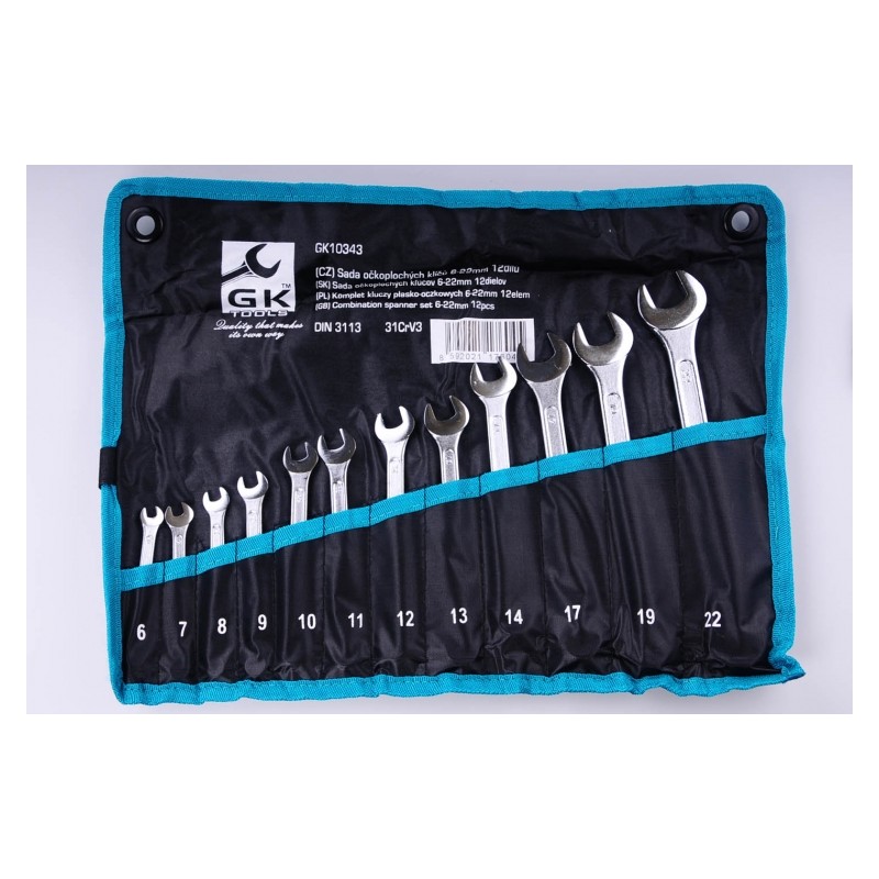 set of socket wrenches 6-22mm 12 pcs