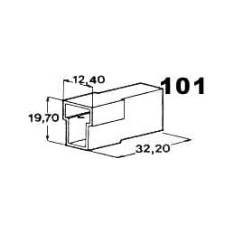 insulating cover for 2 pcs...