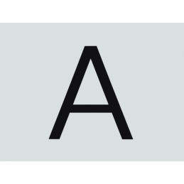 Magnetic Reflection Sign "A"
