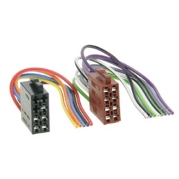 ISO connectors fitted with bushings and wires