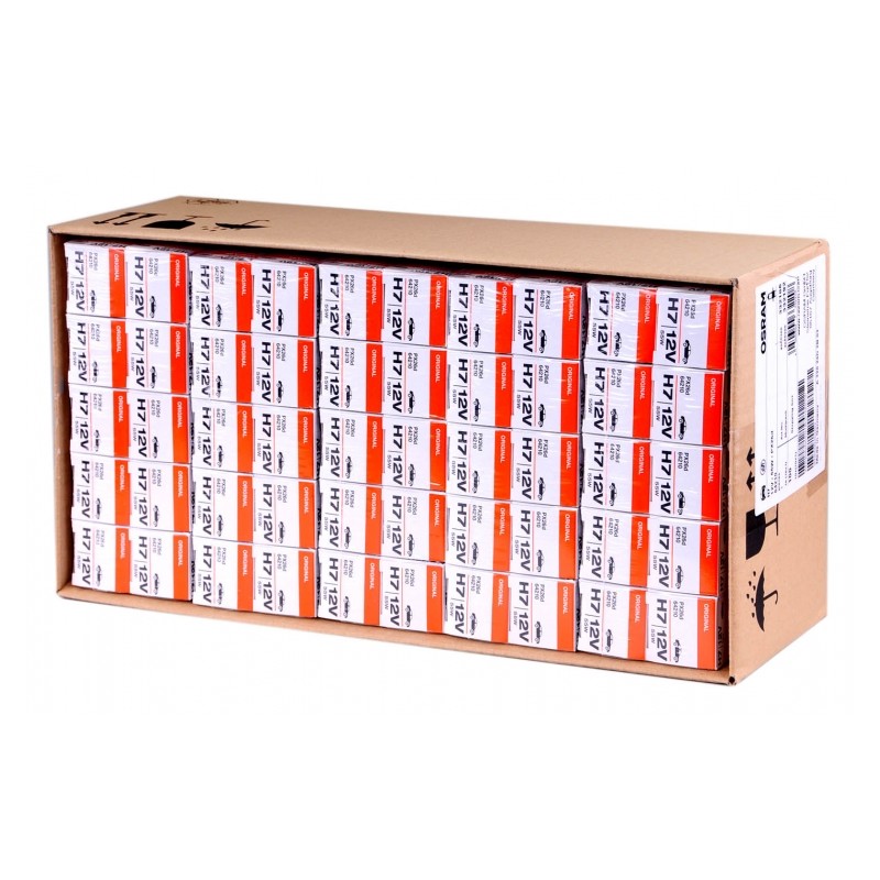 bulb H7 12V 55W PX26d -100 pcs OSRAM