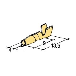 connector 4 mm round 1-2.5...