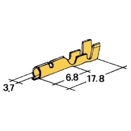 konektor 4mm kulatý 1-2,5mm...