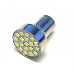 1pc LED bulb 12V 21W BA15s clear 19 SMD