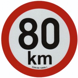 speed sticker REFLECTIVE 80...