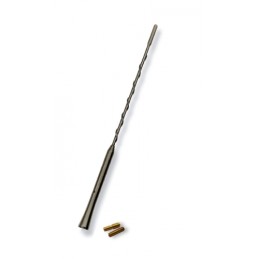 antenna rod AM/FM - braided 28 cm, thread 5/6 mm