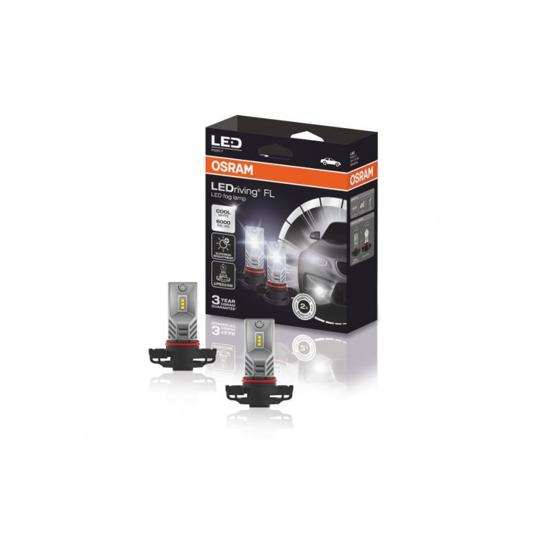 LED 12V 24W PG20-7 PSX24W OSRAM 2 pcs LED 12V 24W PG20-7 PSX24W OSRAM 2 pcs