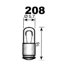 Bulb 28V 40 mA MG 5,7 x16mm