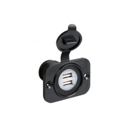 instrument socket 2x USB