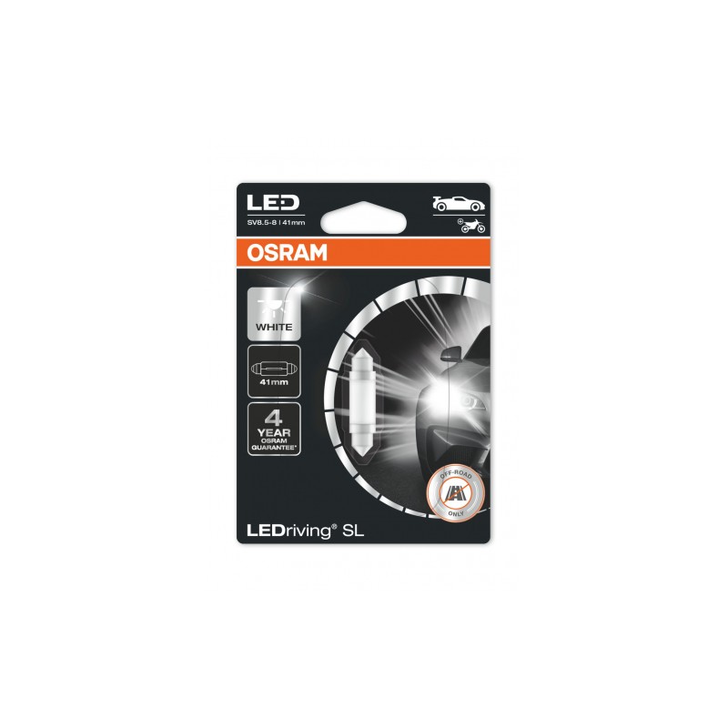 LED 12V SV8,5-8 10x41mm OSRAM blister 1pc LED 12V SV8,5-8 10x41mm OSRAM blister 1pc