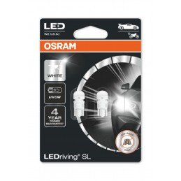 LED 12V W2.1x9.5d OSRAM blister 2 pcs 6000K