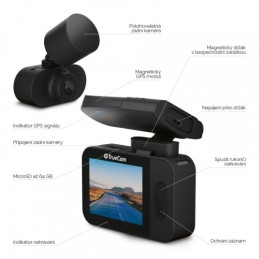 TrueCam M7 GPS Dual car camera