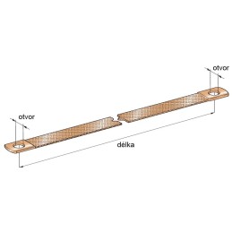 grounding tape CU 210length...