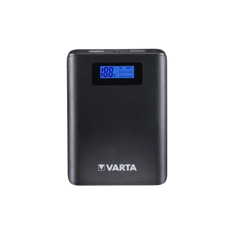 PowerBank VARTA LCD 7800mA, 2xUSB, 1xmicroUSB