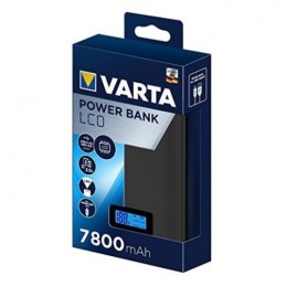 PowerBank VARTA LCD 7800mA, 2xUSB, 1xmicroUSB
