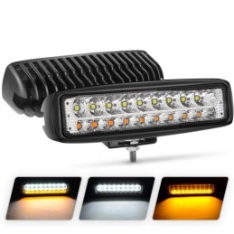 LED headlight 18x1W working...