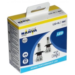 LED H4 12/24V RANGE PERFORMANCE NARVA 2 pcs