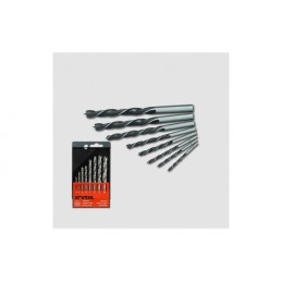 Set of 8 drill bits for wood