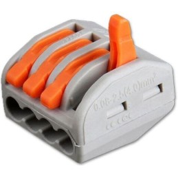 Quick coupler with cable clamp