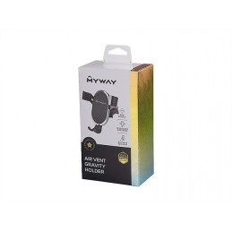 MYWAY grid phone holder black