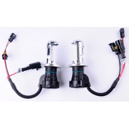 2 pcs spare lamp H4 6000K 35W