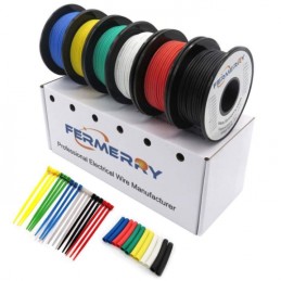 Color set - wires 0,75mm 6...