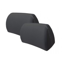Headrest covers 2pcs (gray)