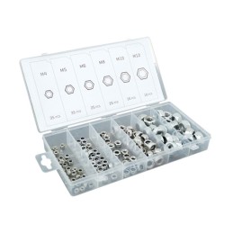 Set of lock nuts - 146pcs