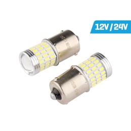 2ks LED 12V/24V 10W BA15s...