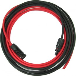 Solar cable 6mm red + black...