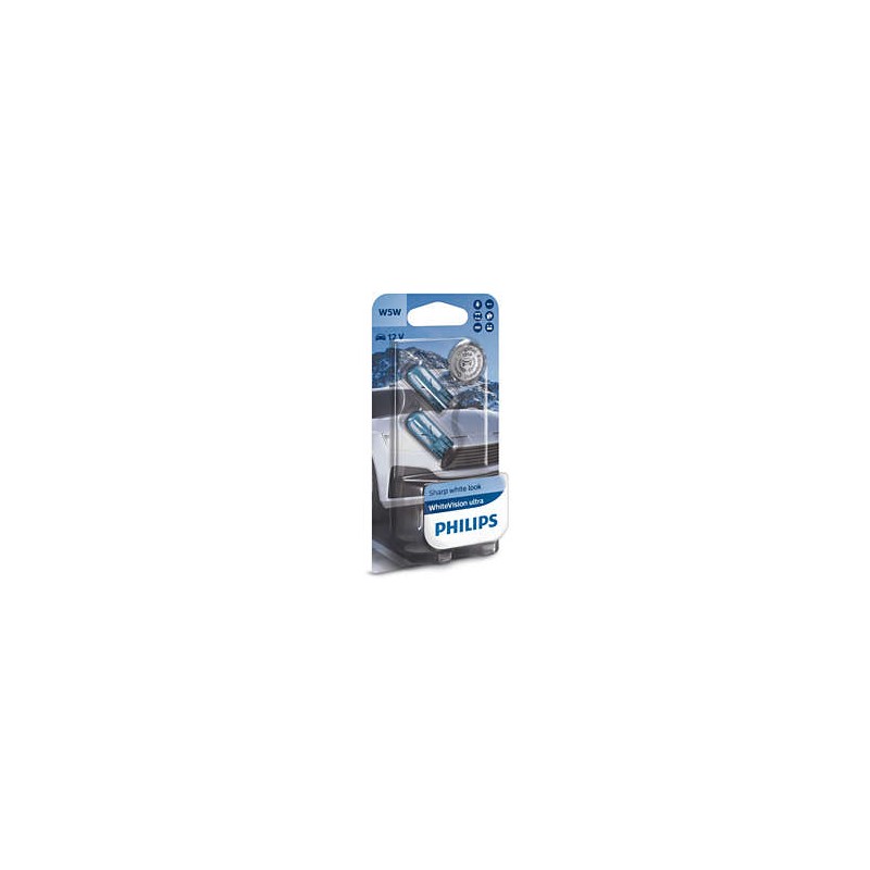 blister 12V 5W W2.1x9.5d WhiteVision ultra 2 pcs blister 12V 5W W2.1x9.5d WhiteVision ultra 2 pcs