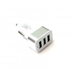 CL nabíječka 12V/5V 3x USB...