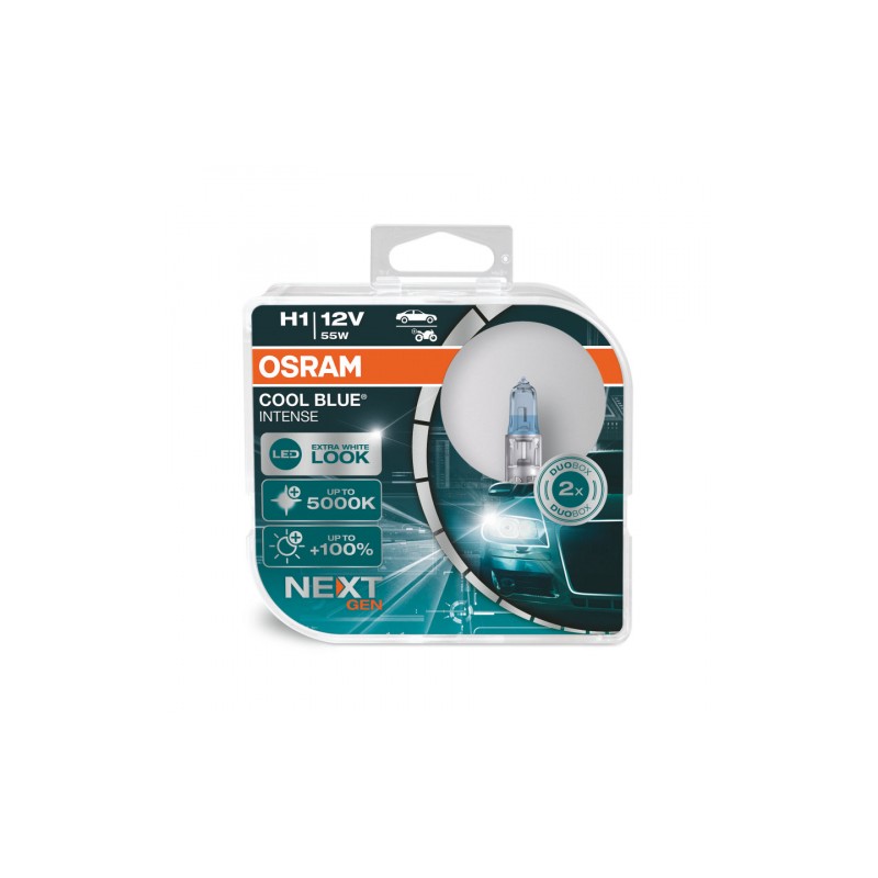box H1 12V 55W P14.5s Cool Blue Next Generation OSRAM 2 pcs box H1 12V 55W P14.5s Cool Blue Next Generation OSRAM 2 pcs