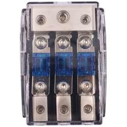 Fuse holder for 3 MIDI fuses