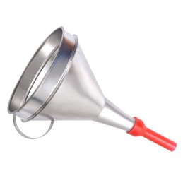 Metal funnel with plastic...