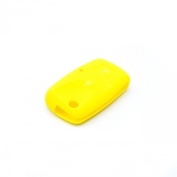 protective yellow car key case