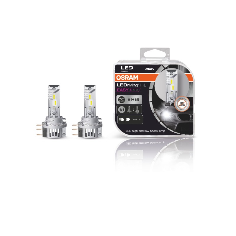 LED H15 12V OSRAM set of 2 LEDs LED H15 12V OSRAM set of 2 LEDs