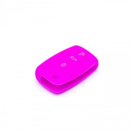 protective pink car key case