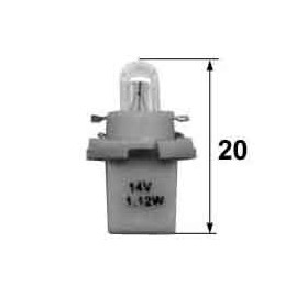 Bulb 14V 1.2W BAX10d yellow...