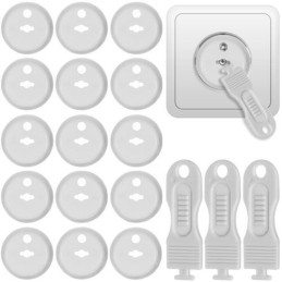 15 pcs security plug + key...