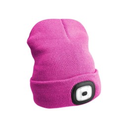 cap pink with LED flashlight