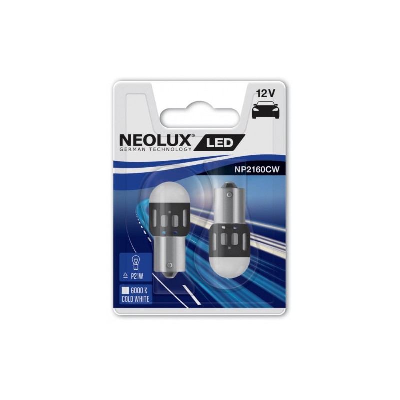 LED 12V Ba15s NEOLUX blister 2 pcs P21W UNPACKED LED 12V Ba15s NEOLUX blister 2 pcs P21W UNPACKED