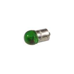 Bulb 12V 5W BA15s green