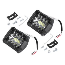 LED headlights 2x 60W 10-30V